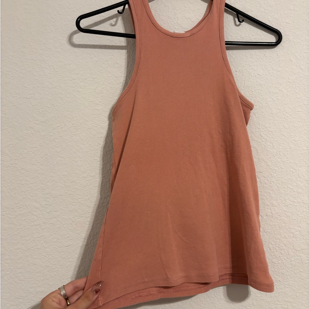 Derek Heart Pink Sleeveless Tank Top